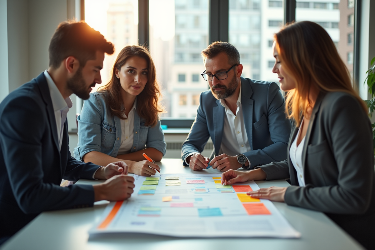 Trois types d’itinéraires clients couramment utilisés